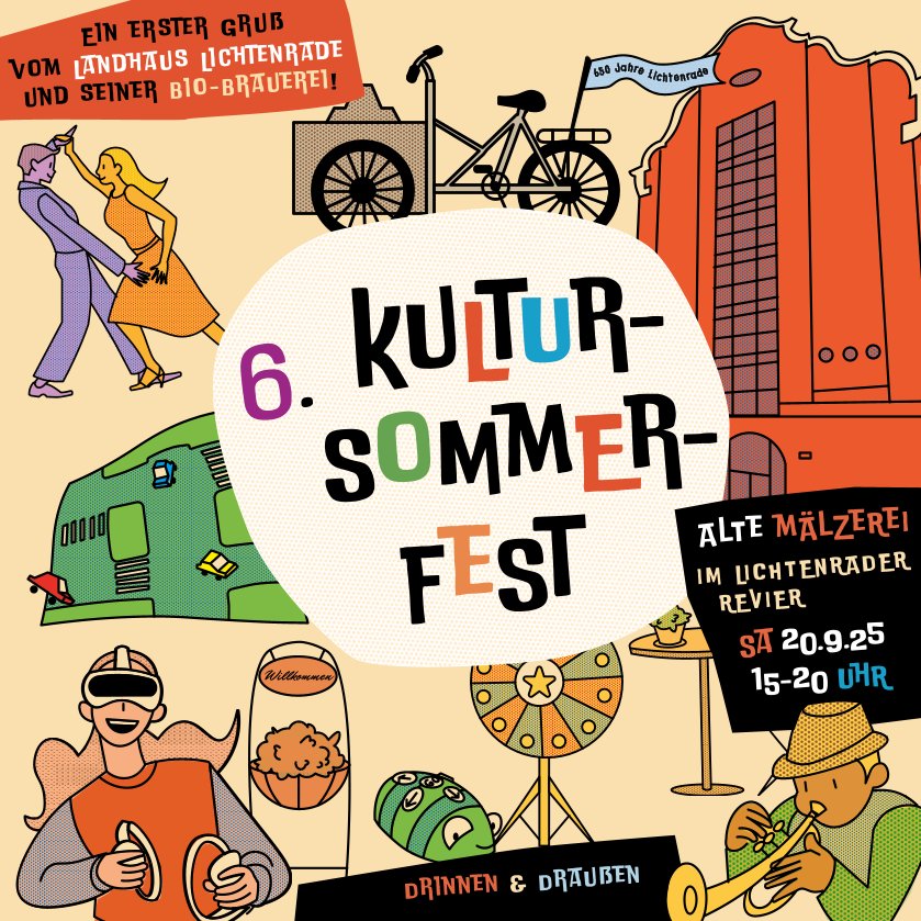 6. Kultursommerfest in der Alten Mälzerei Lichtenrade