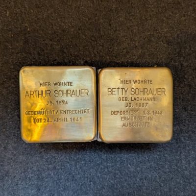 Stolpersteinverlegung