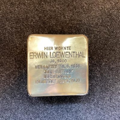 Stolpersteinverlegung