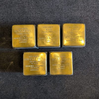 Stolpersteinverlegung